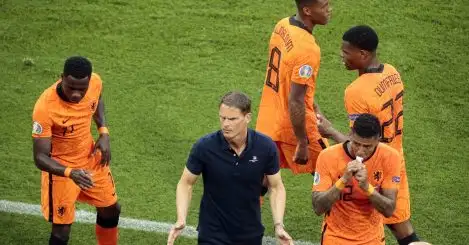 Netherlands head coach De Boer resigns after Euro 2020 exit