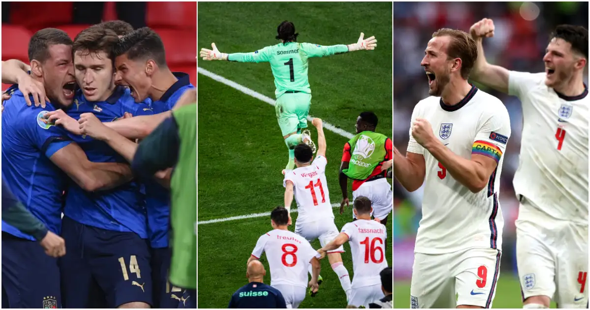 Big Weekend: Ukraine v England, Italy v Belgium, Switzerland