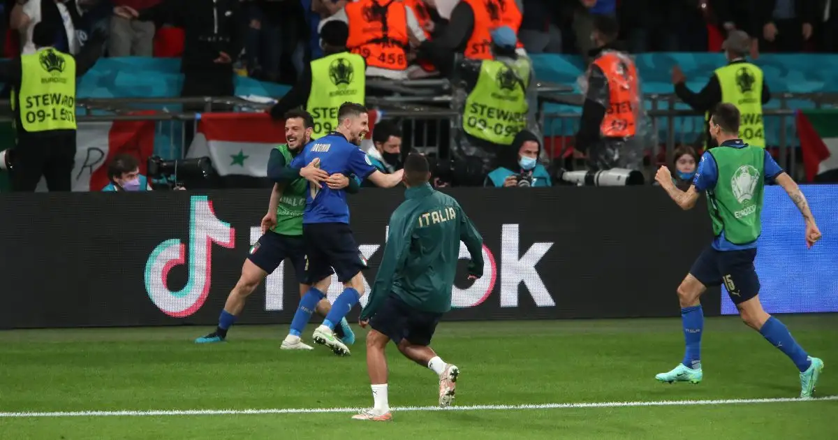Italy 1-1 Spain (4-2 PENS): Jorginho nets winning penalty