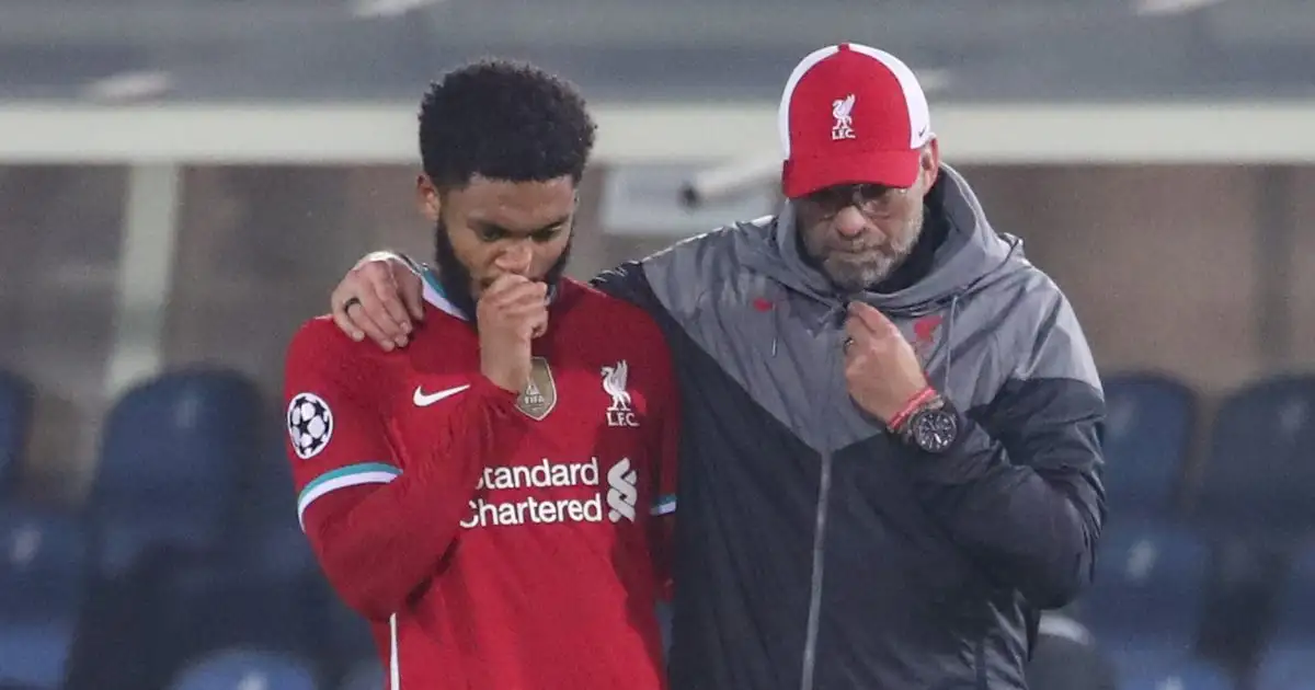 England must make Klopp emergency call, start Gomez and 'grow some balls' like one player 1 Joe Gomez and also Jurgen Klopp review Liverpool shams