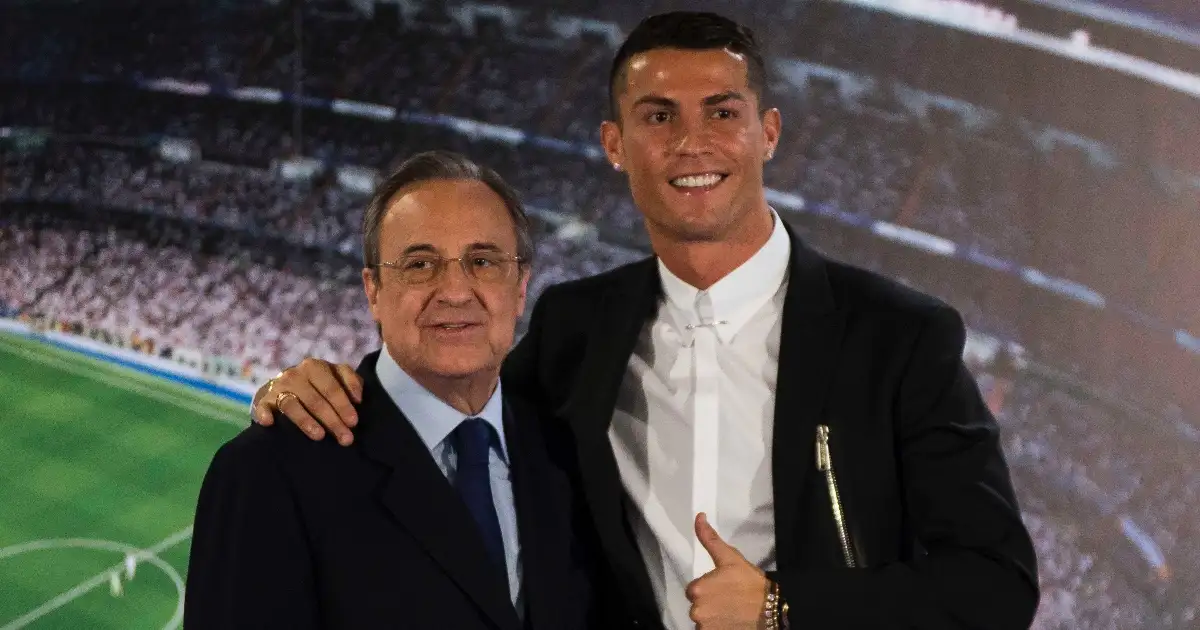 Cristiano Ronaldo: I left Real Madrid because of president Florentino Pérez, Cristiano Ronaldo