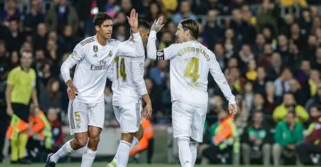 Ramos reacts as former team-mate Varane agrees Man Utd move