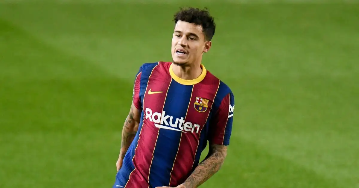 Philippe Coutinho Barcelona Spurs