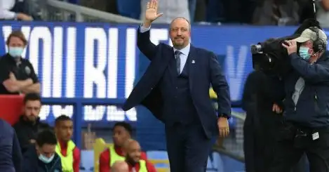 Early winner: Rafa Benitez passes first test amid Everton apathy