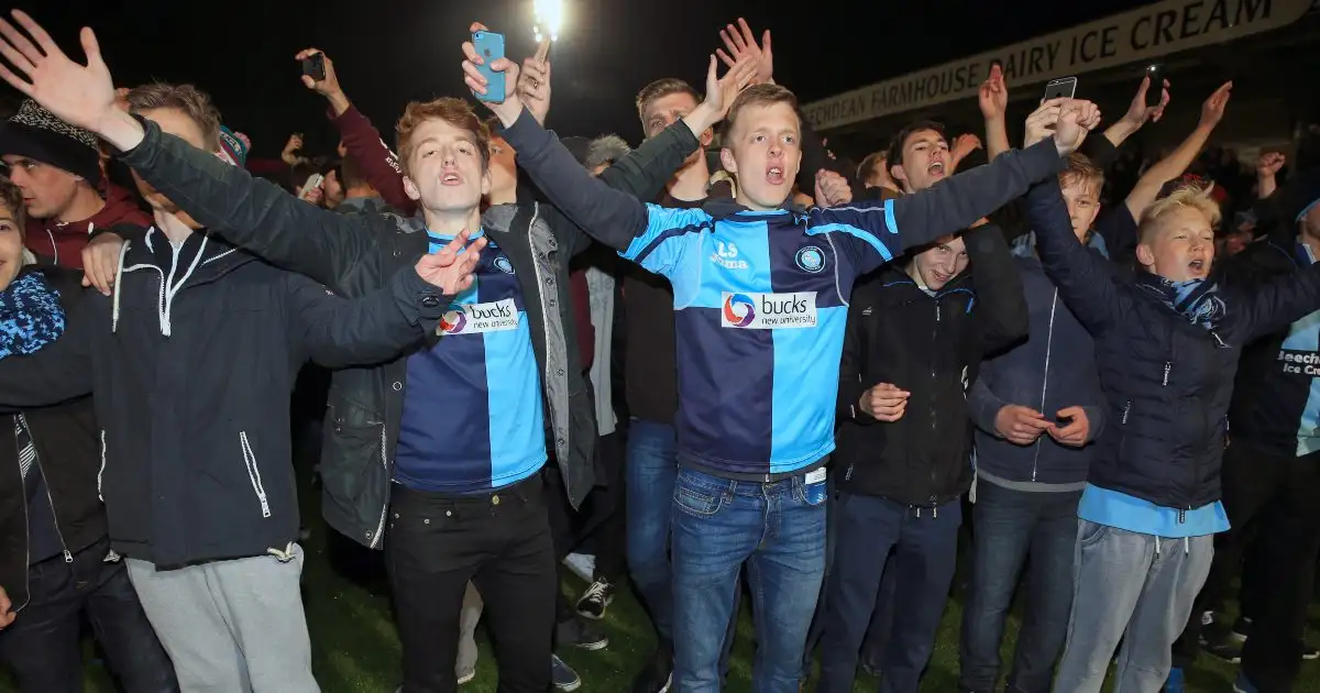 Wycombe fans