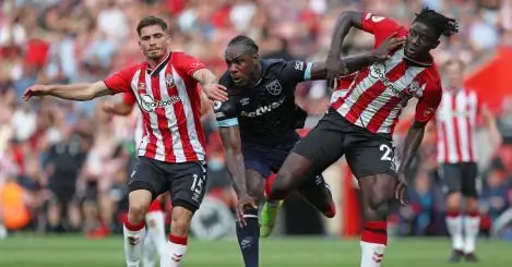 Southampton 0-0 West Ham: Antonio sees red late on