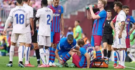 Barcelona attack down to bare bones with new long-term injury