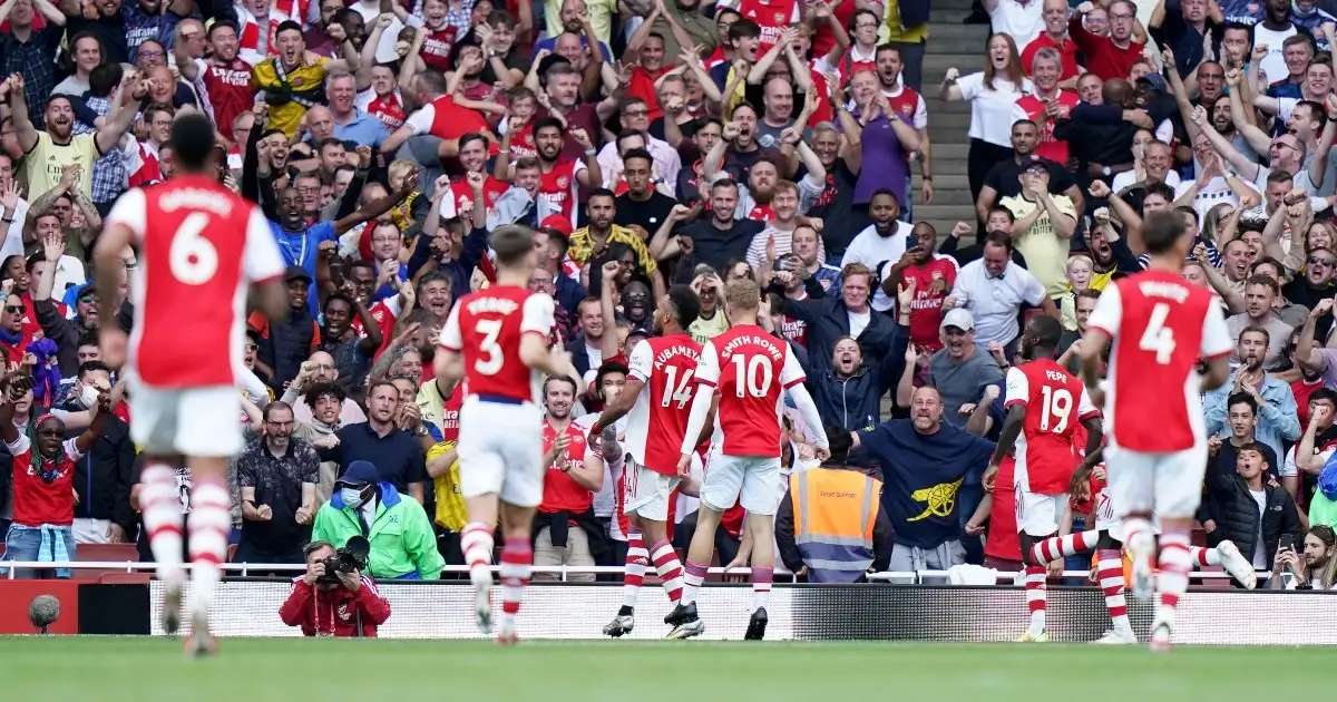 Arsenal celebrate
