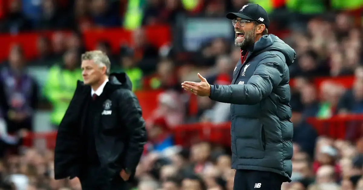 Solskjaer is a world away from level of Klopp and Pep