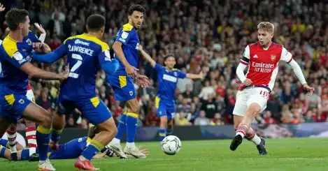 Arsenal 3-0 Wimbledon: Premier League force too strong for Dons
