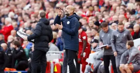 Guardiola relishing prospect of playing at a full Anfield again