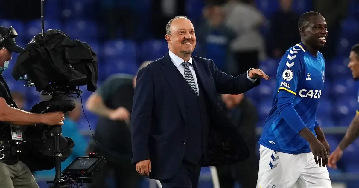 Everton boss Rafael Benitez