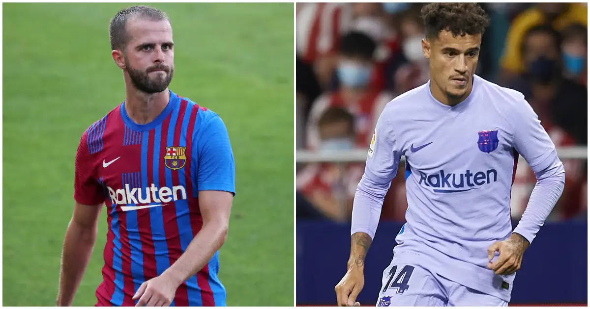 Transfer career ending players Miralem Pjanic and Philippe Coutinho