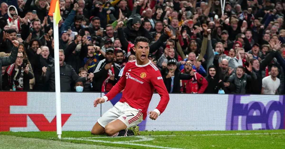 Ronaldo celebrates late winner