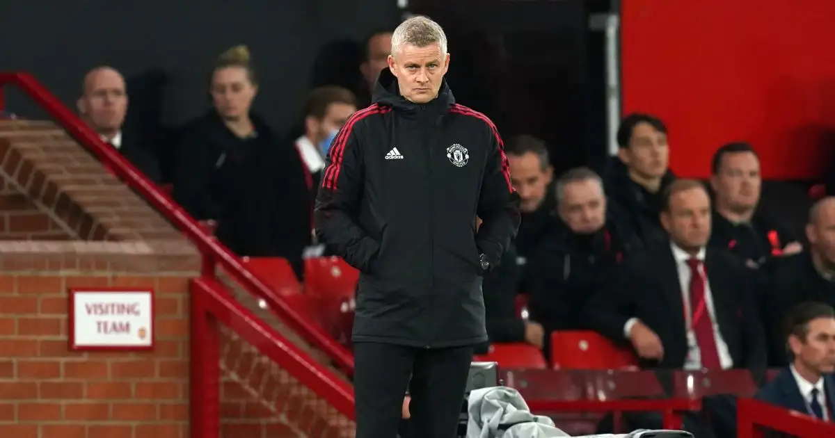 Ole Gunnar Solskjaer watches on as Manchester United lose to Liverpool