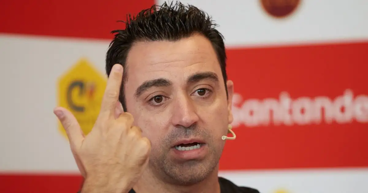 Barcelona legend Xavi
