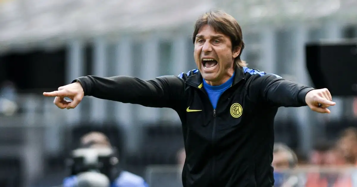 Spurs manager target Antonio Conte during his time at Inter