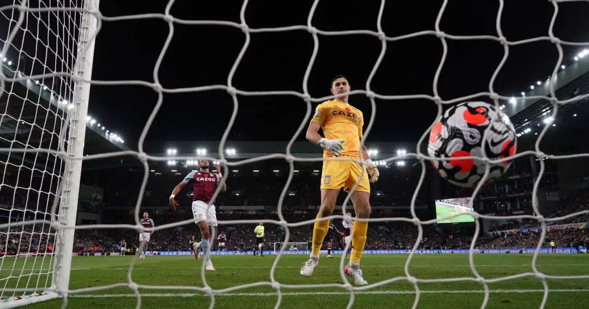 Aston Villa concede against West Ham United