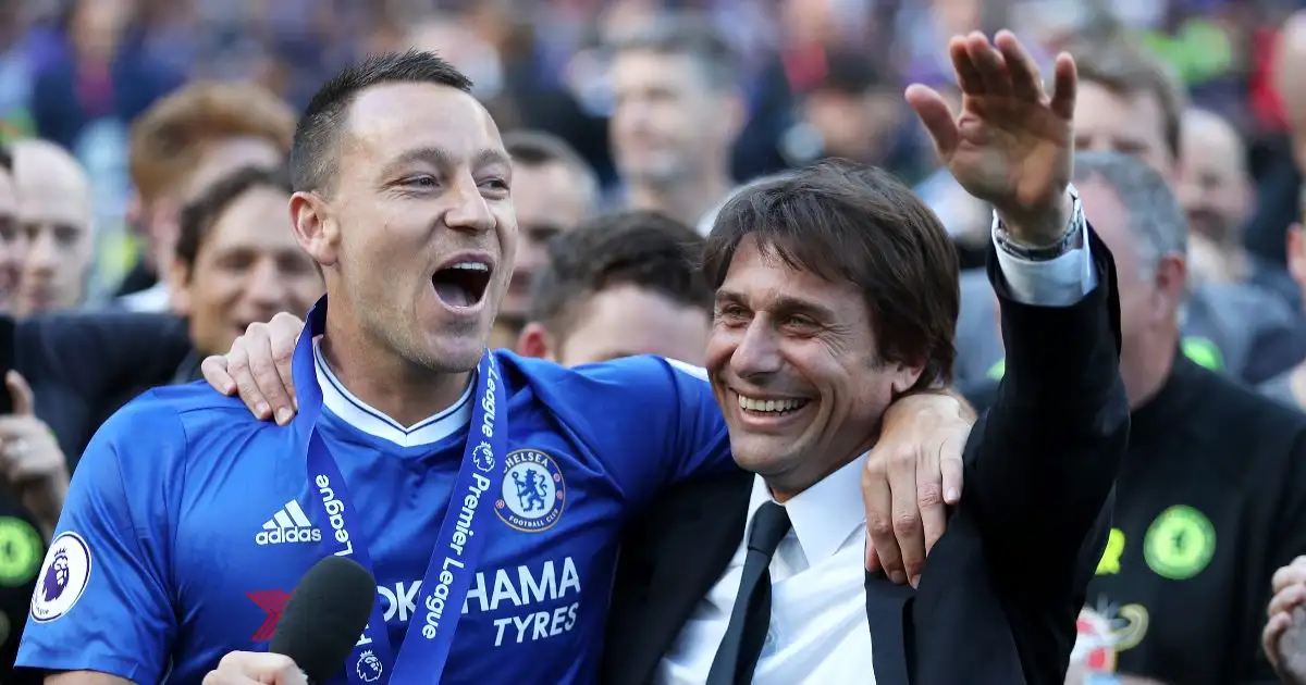 Ex-Chelsea duo John Terry and Conte