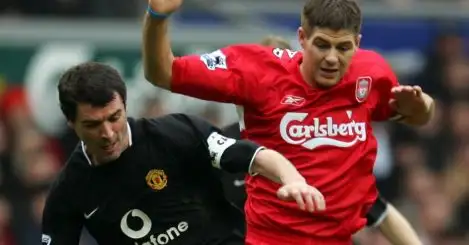 How Gerrard and Keane held back Liverpool and Man Utd…