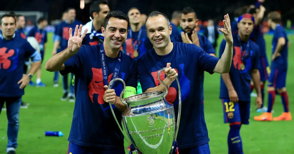 Iniesta eager for Barcelona return after Xavi appointment
