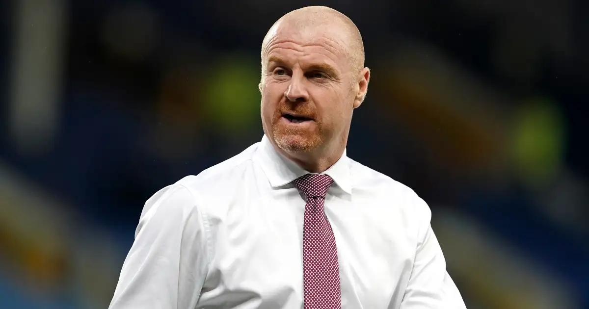 Burnley manager Sean Dyche