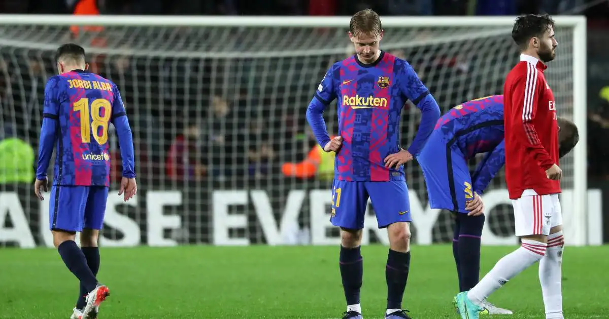 Early loser: Barcelona, precisely where they deserve to be
