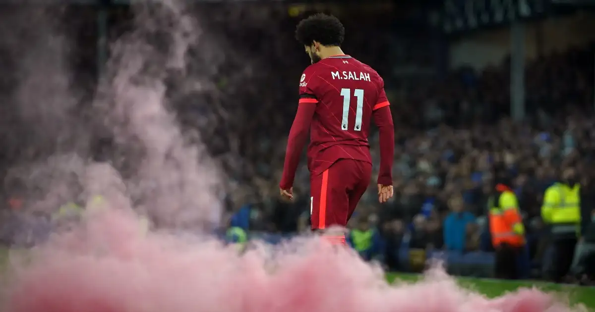 Egyptian Mo Salah making it lucky number 11 for Liverpool