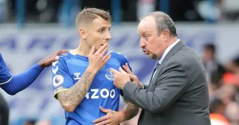 Report reveals Everton player’s ‘fractious’ relationship with Benitez