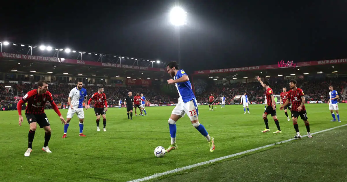 Ben Brereton Diaz attacks for Blackburn Rovers