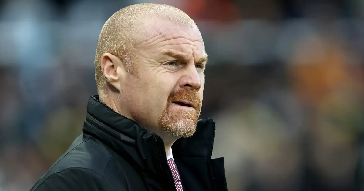 Sean Dyche looking bemused
