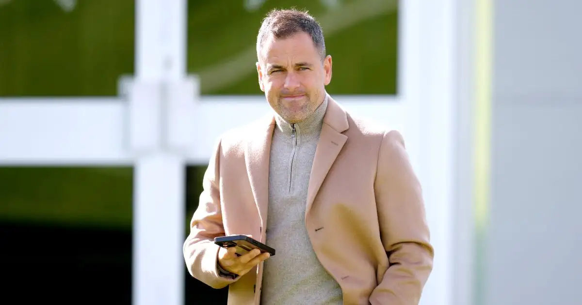 Former Chelsea midfielder Joe Cole smiles