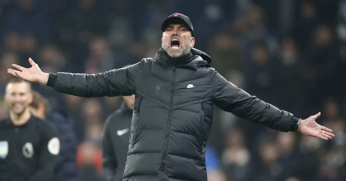Liverpool manager Jurgen Klopp
