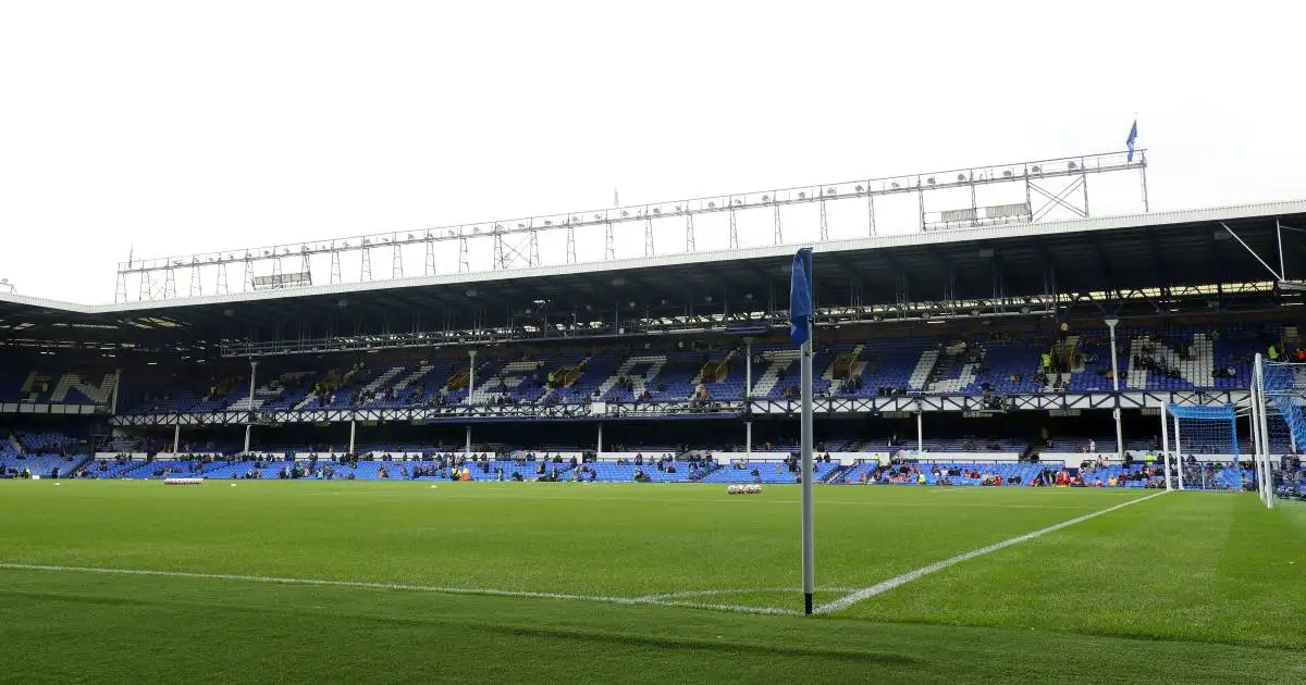 A general view of Goodison Park, home of Everton Football Club