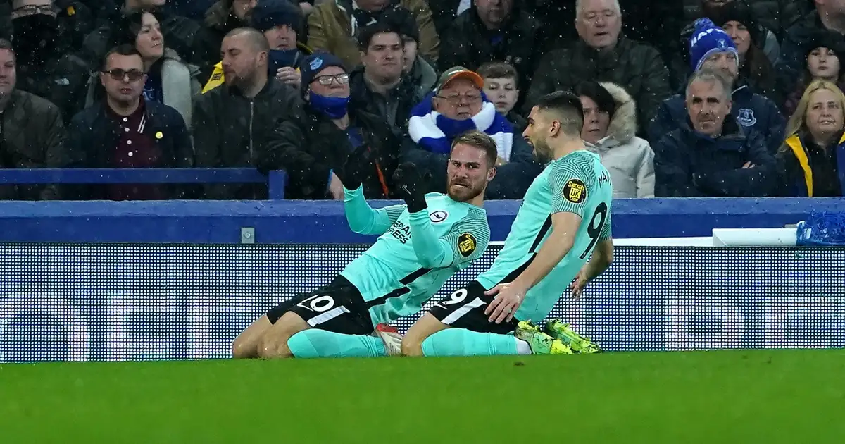 Mac Allister Maupay Brighton