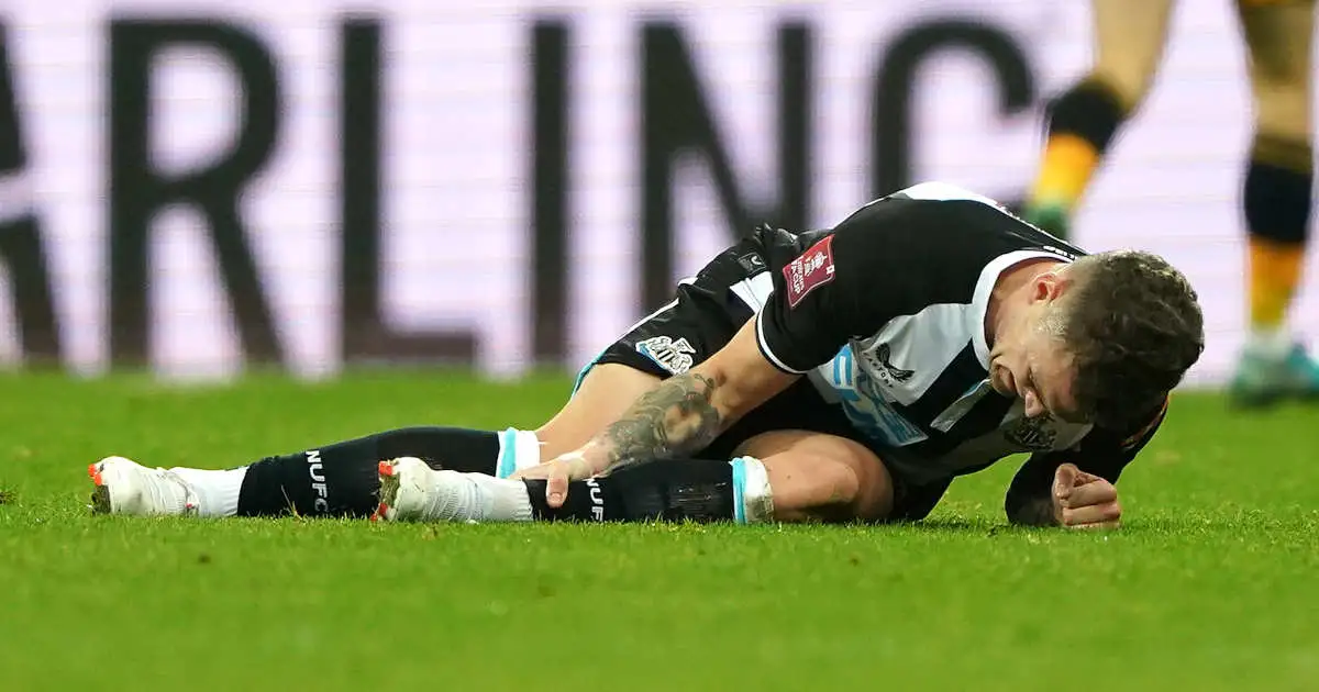 Kieran Trippier, of Newcastle United
