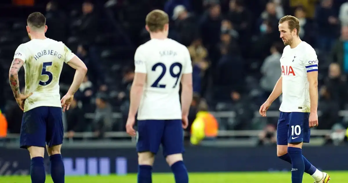 LONDON, ENGLAND - January 12:.Kit Graham of Tottenham Hotspur