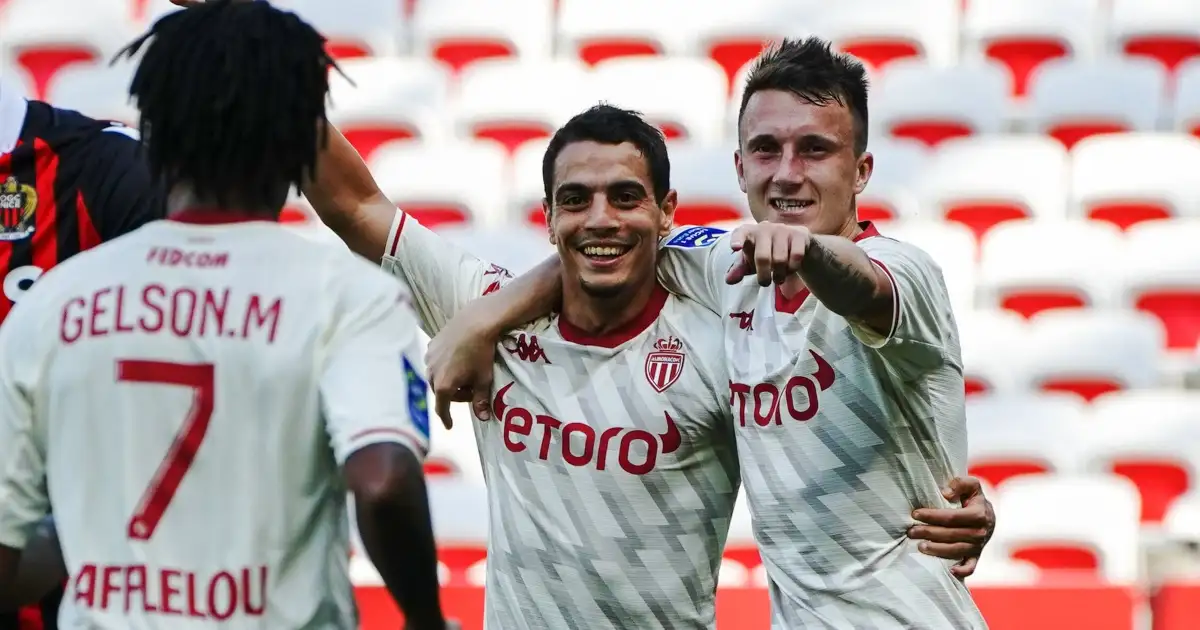 Reported Newcastle target Aleksandr Golovin celebrates a goal
