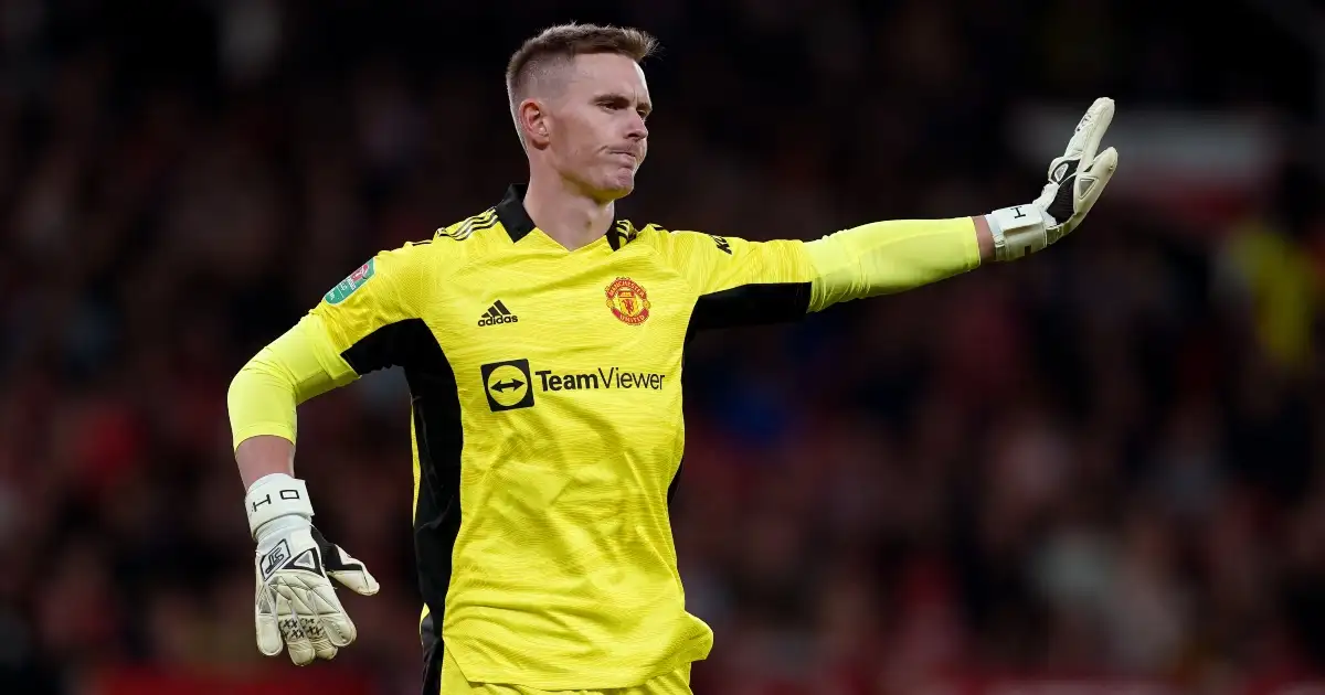Manchester United goalkeeper Dean Henderson