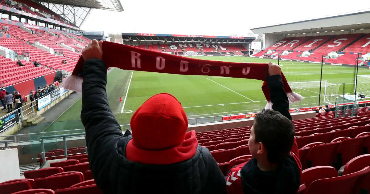 Bristol City supporters at Ashton Gate