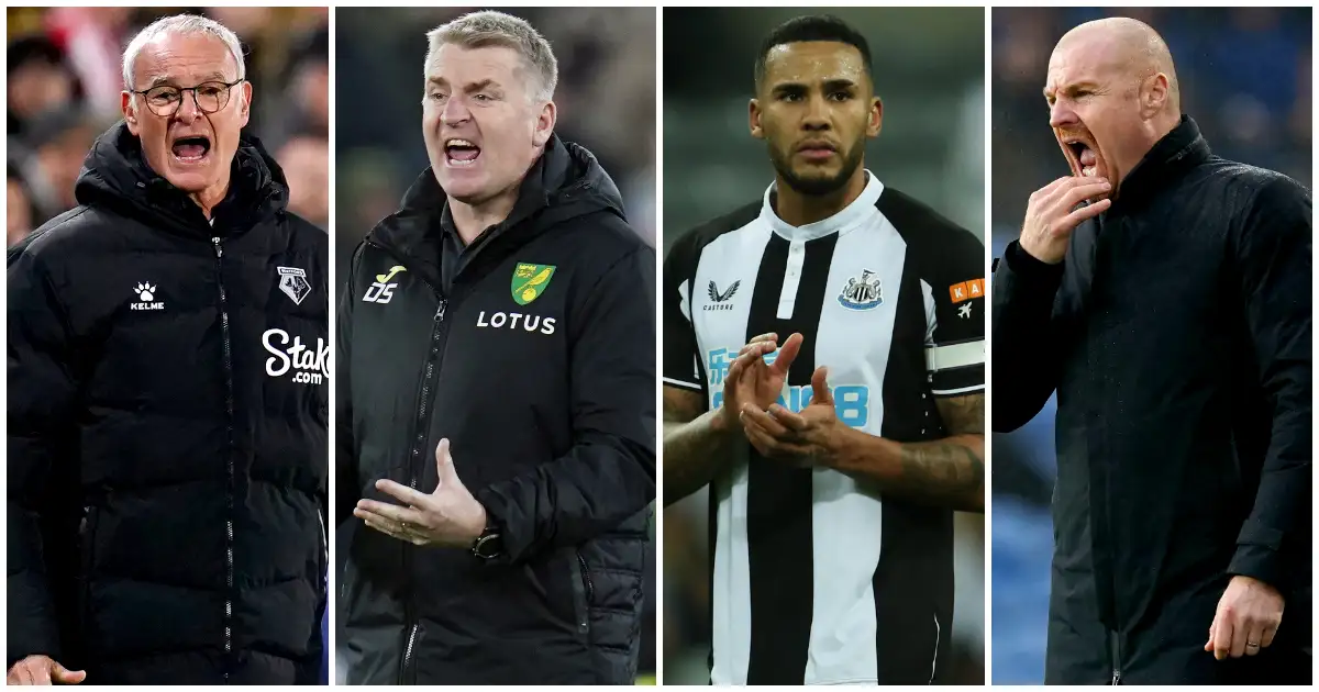 Watford, Norwich, Burnley and Newcastle all face Big Weekends in the relegation battle.