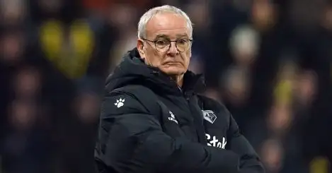 ‘I don’t go away’ insists Ranieri despite Watford’s humbling defeat