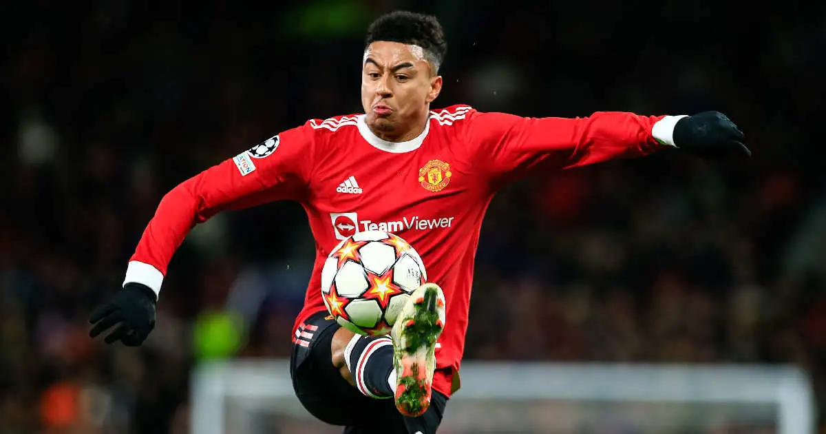 Manchester United forward Jesse Lingard