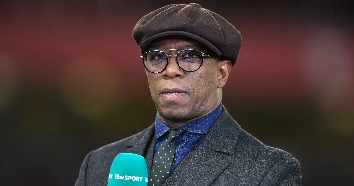 Arsenal legend Ian Wright