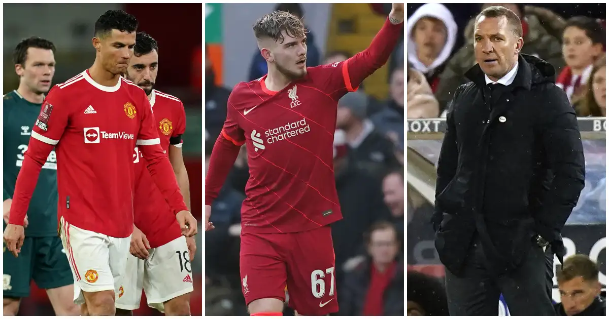 Manchester United, Harvey Elliott, Brendan Rodgers all among FA Cup winners and losers.