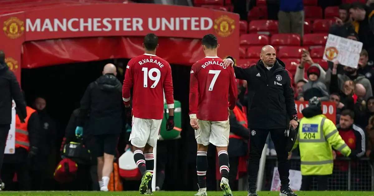 Varane Ronaldo Man United