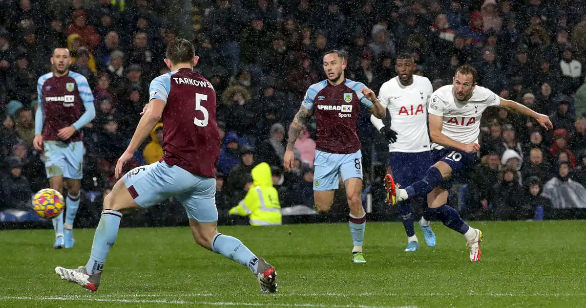 Spurs on the attack against Burnley