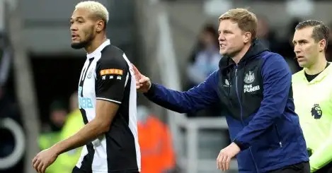 Newcastle midfielder Joelinton praises ‘great man and coach’ Howe