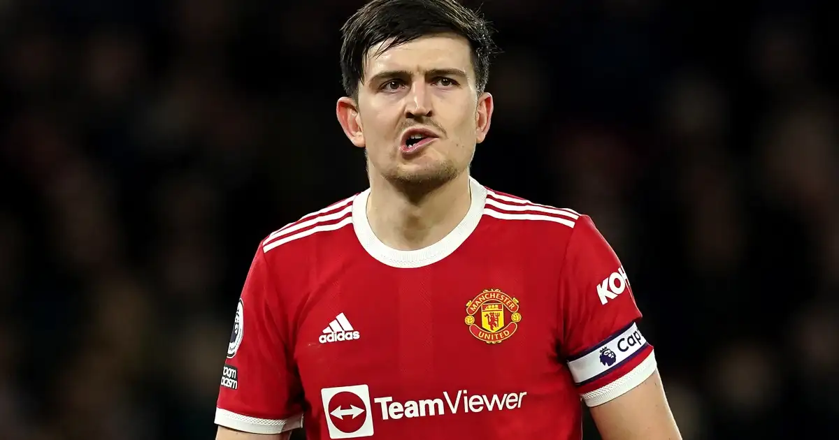 Man Utd captain Harry Maguire.