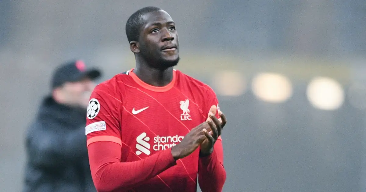 Liverpool defender Ibrahima Konate